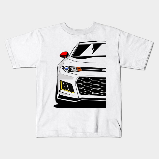 Camaro ZL1 2016 Kids T-Shirt by EtyazaForez